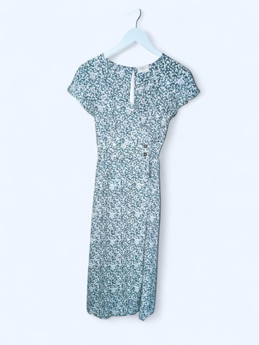 Sienna Sky Teal Floral Maxi Dress